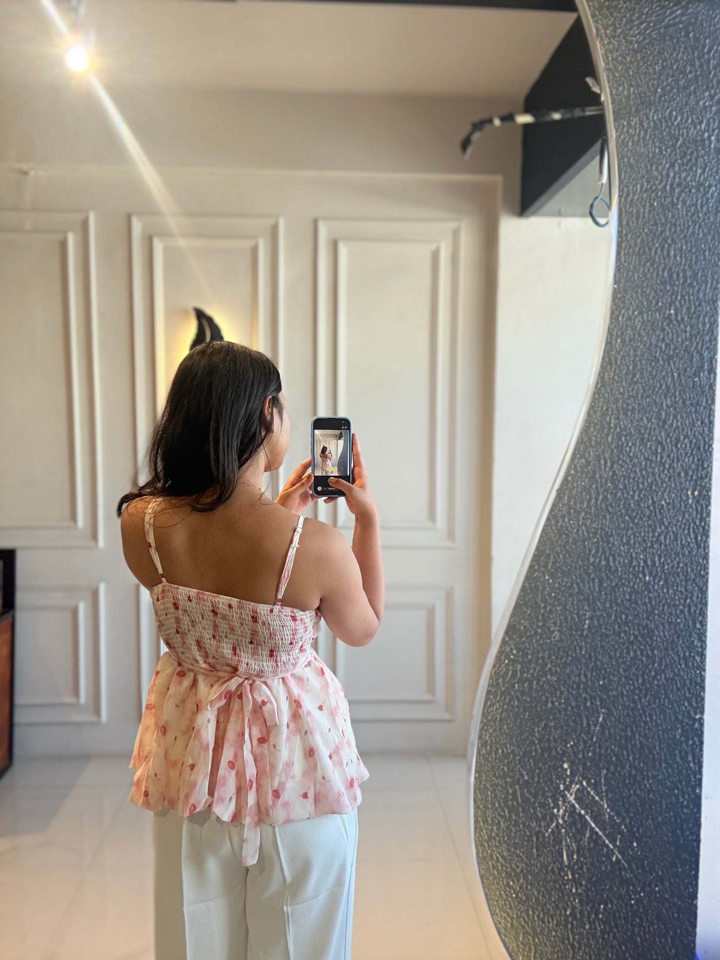 Pinteresty Floral Summer Top