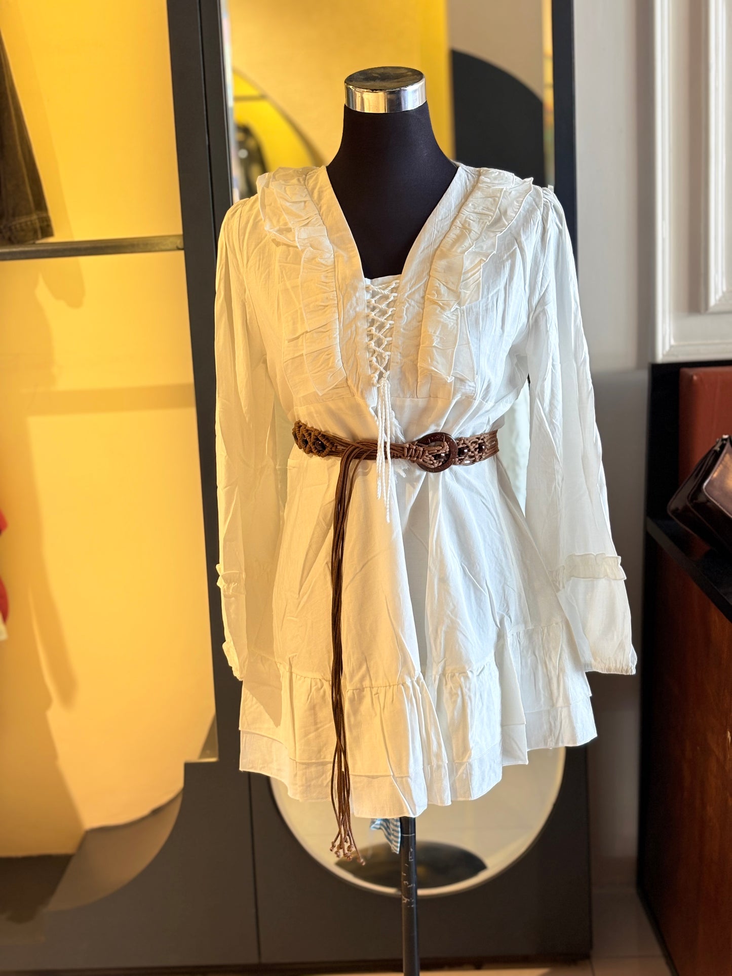 Belted summer Dress