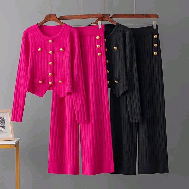 Full Sleeves Knit Co-ord Set