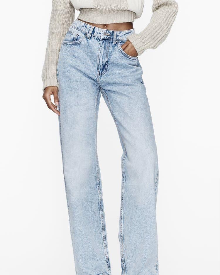 Blue Straight Fit Jeans
