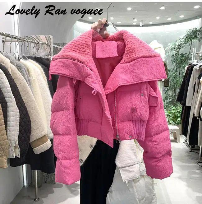 Pink Puffer Coat