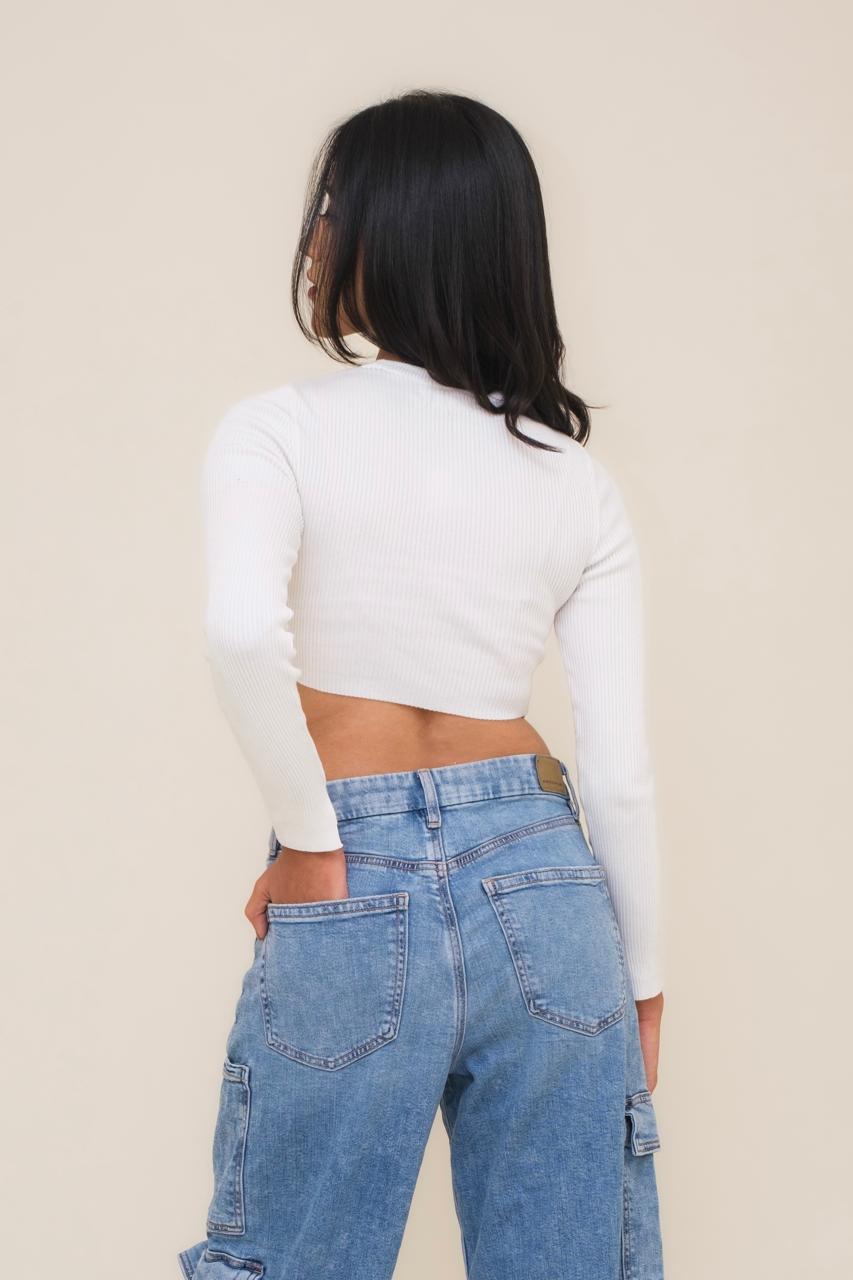 Pull&bear Lookalike Fitted Crop Top