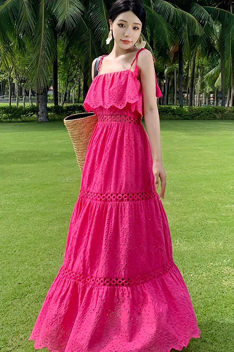 Off Shoulder Maxi Dress