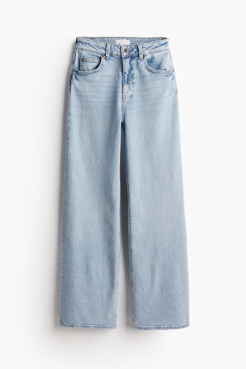 High Waist Wide Leg Jeans
