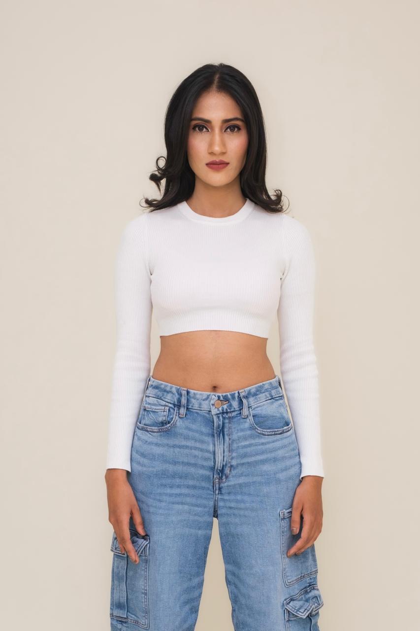 Pull&bear Lookalike Fitted Crop Top