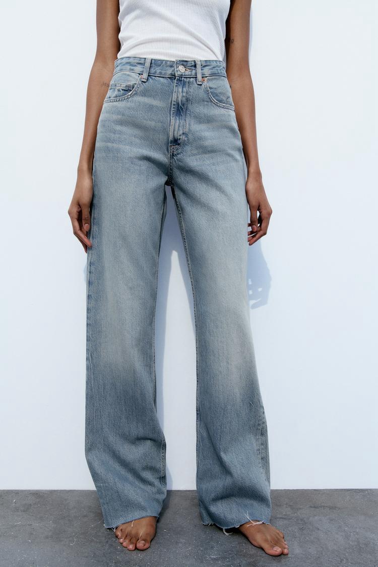 High Rise Wide Leg Jeans