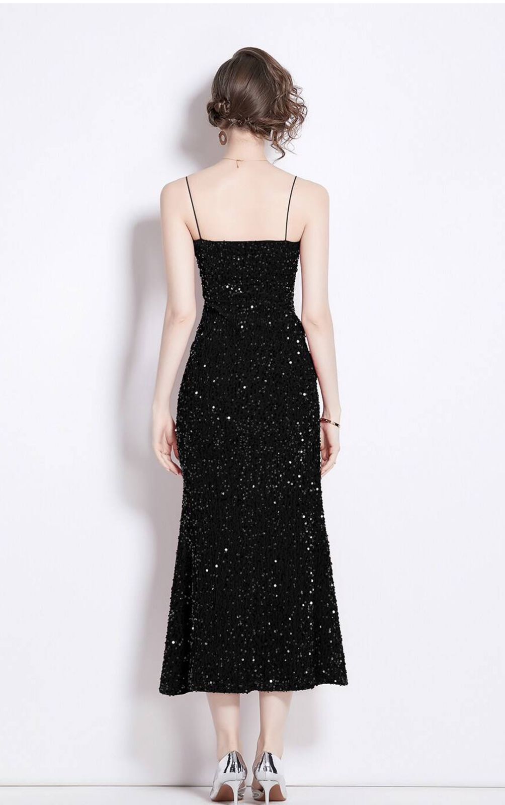 Black Sequence Dress