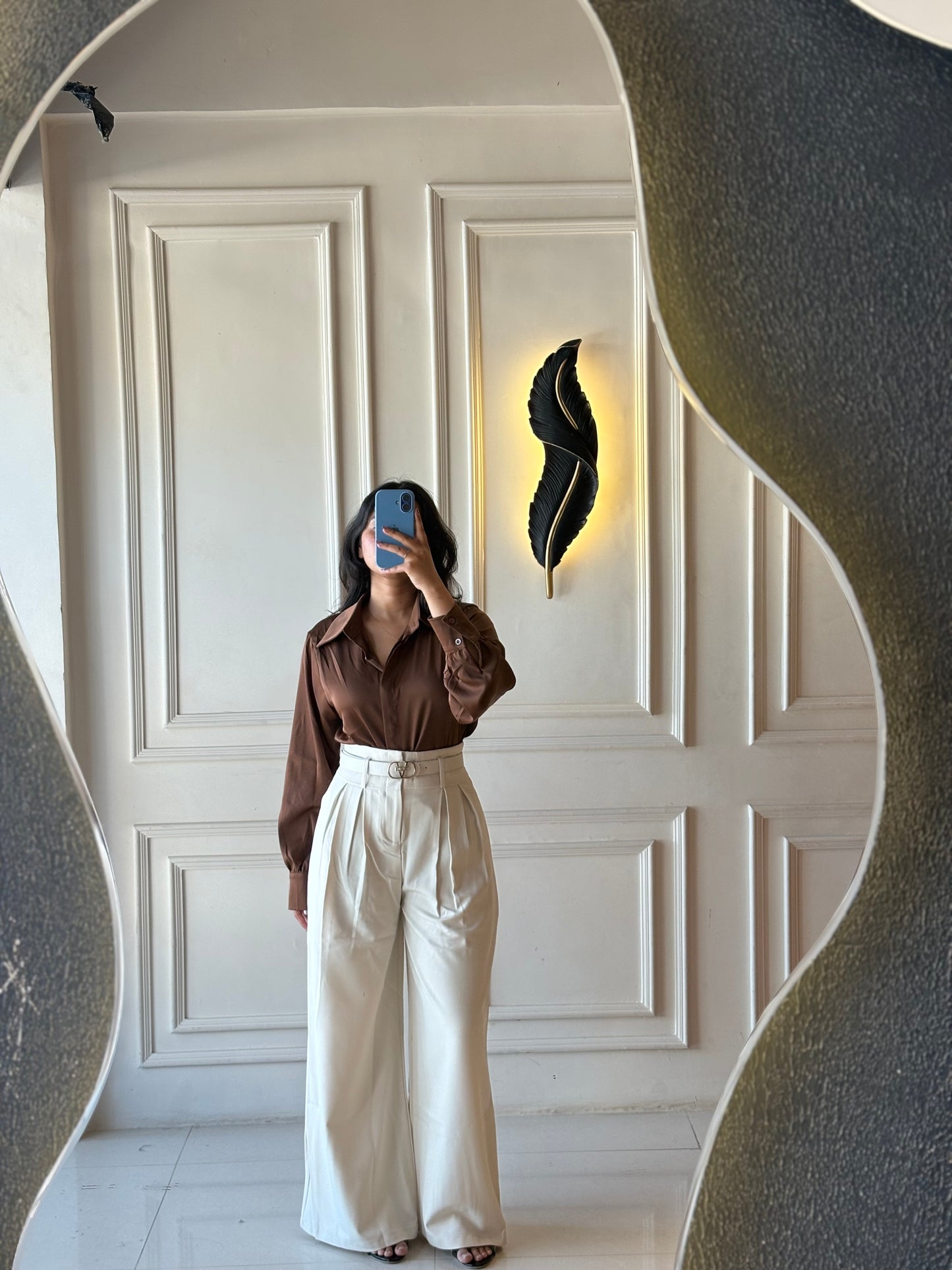 Wide Leg Korean Trouser