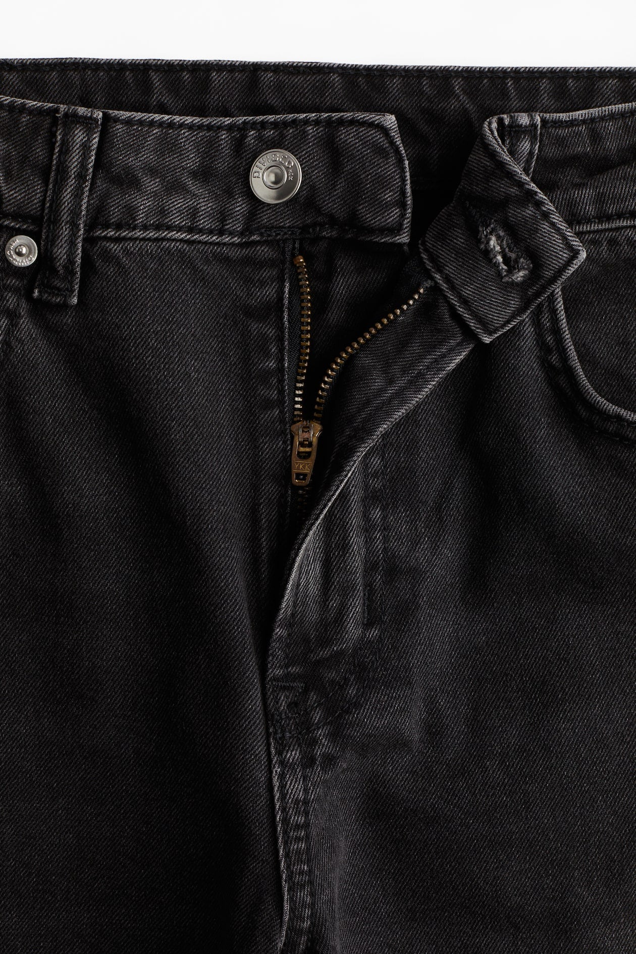 HM charcoal loose straight fit