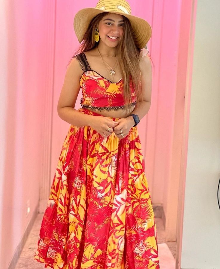 Sunset Bloom Coord Set