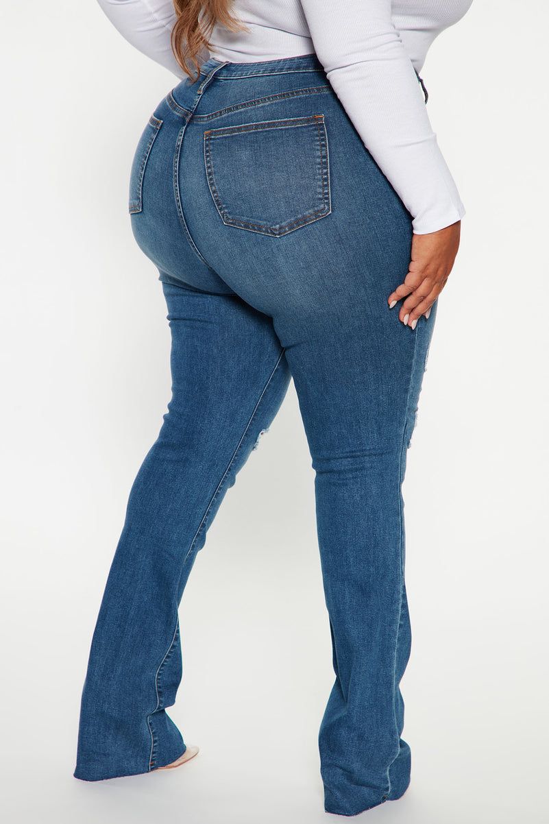 Blue Heavy Faded Skinny Fit Jeans