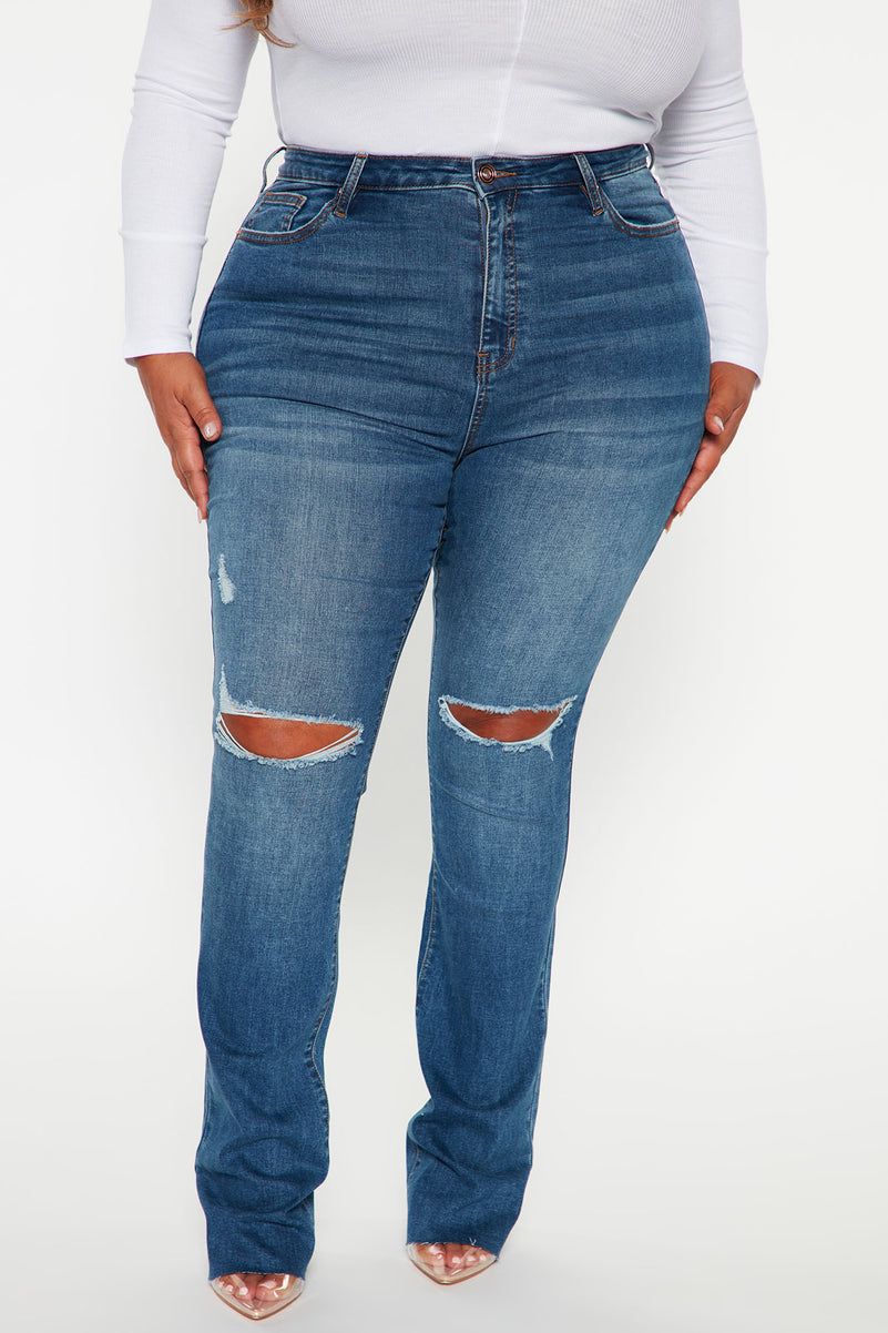 Blue Heavy Faded Skinny Fit Jeans