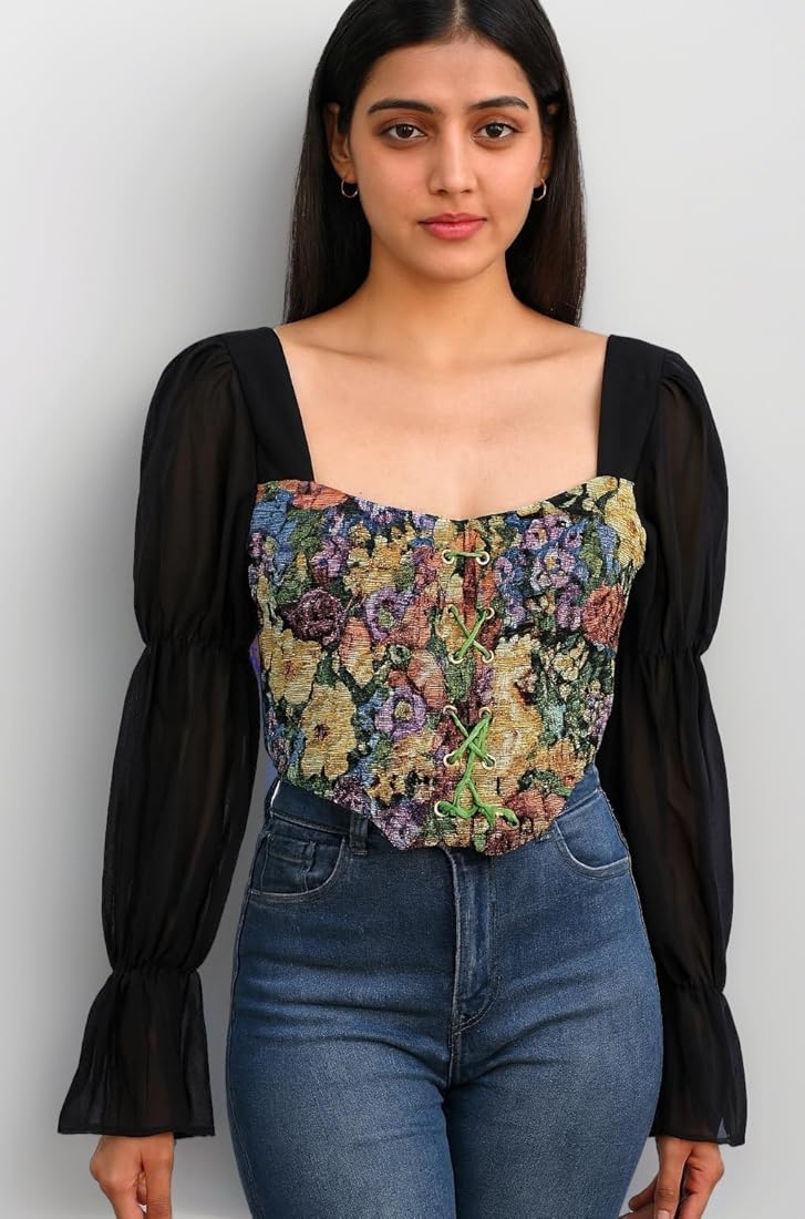 Corset Full Sleeves tTop