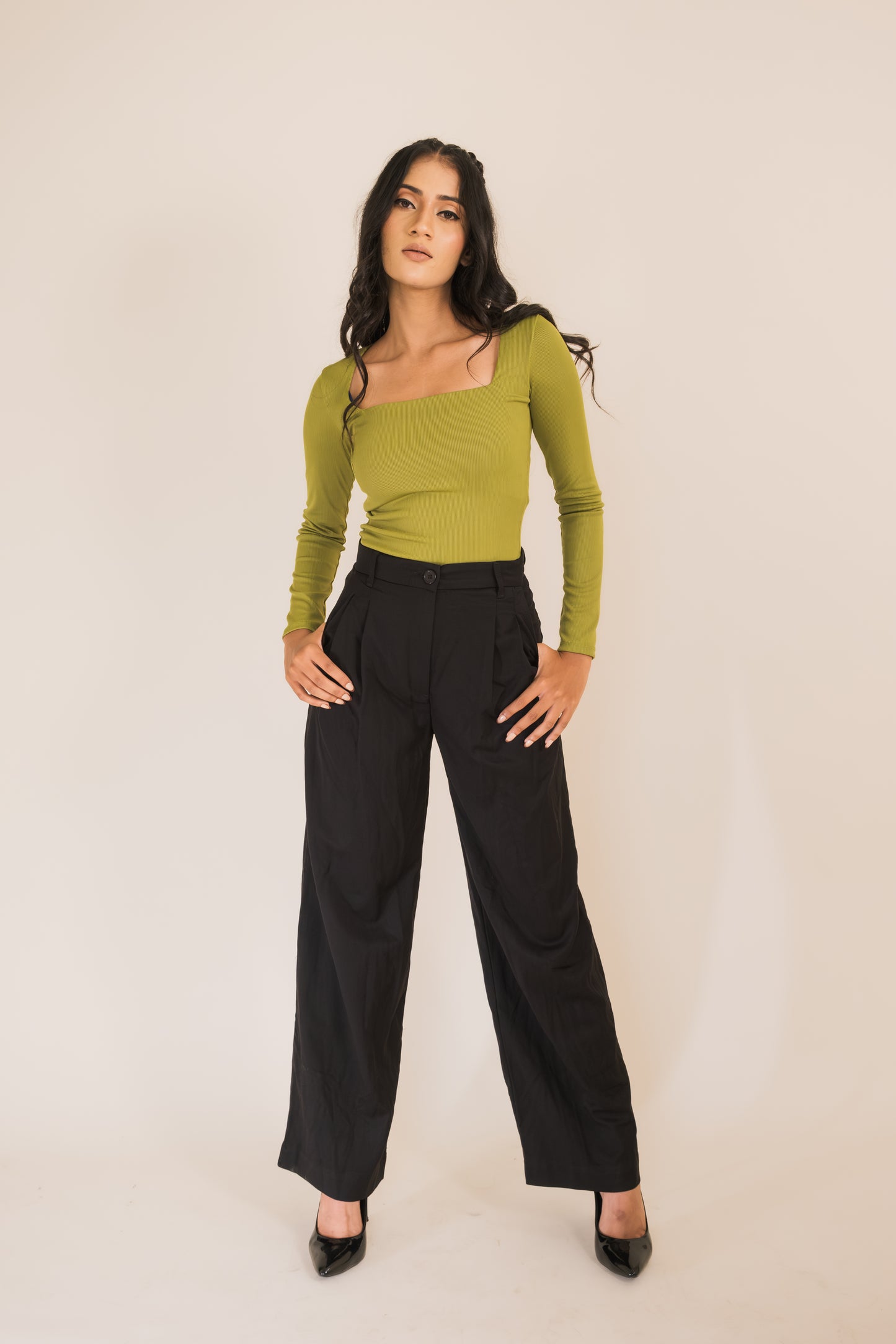 Black Korean Pants