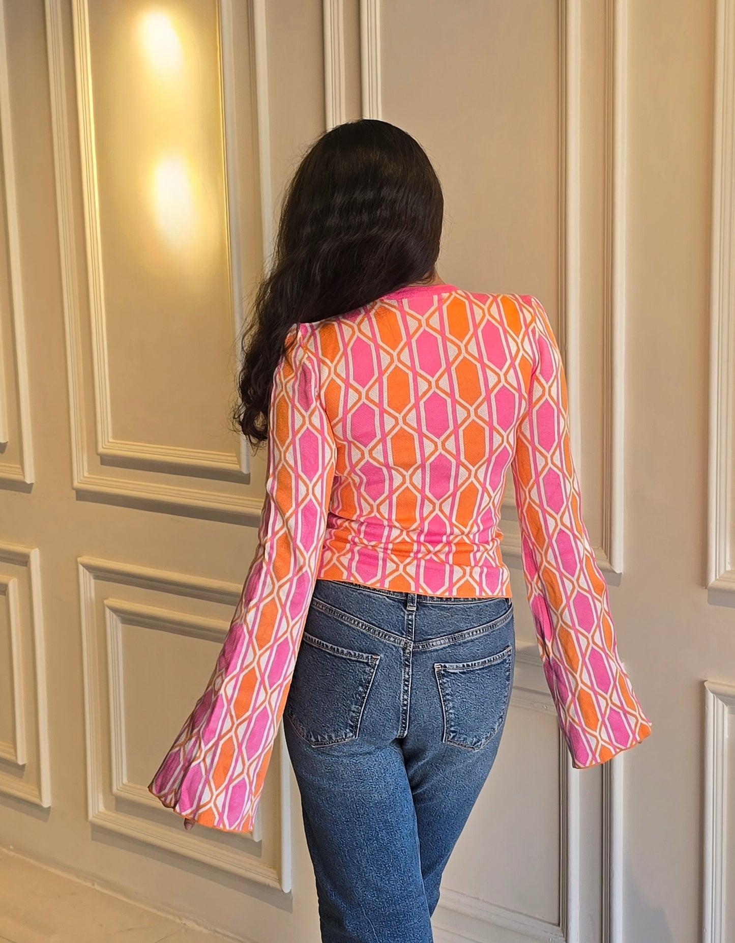 Long Sleeved Pink Top