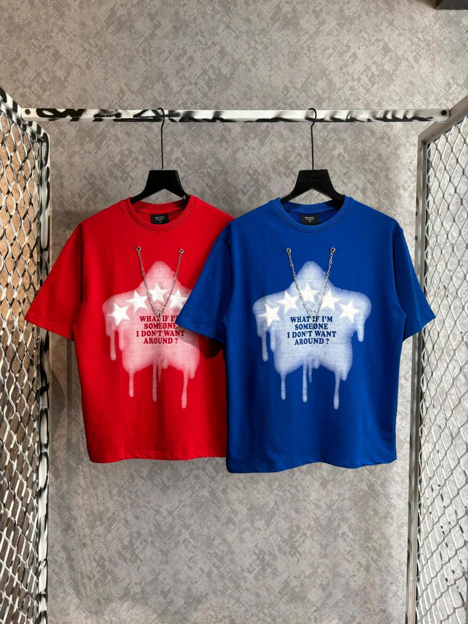 Red and Blue Premium T-shirt