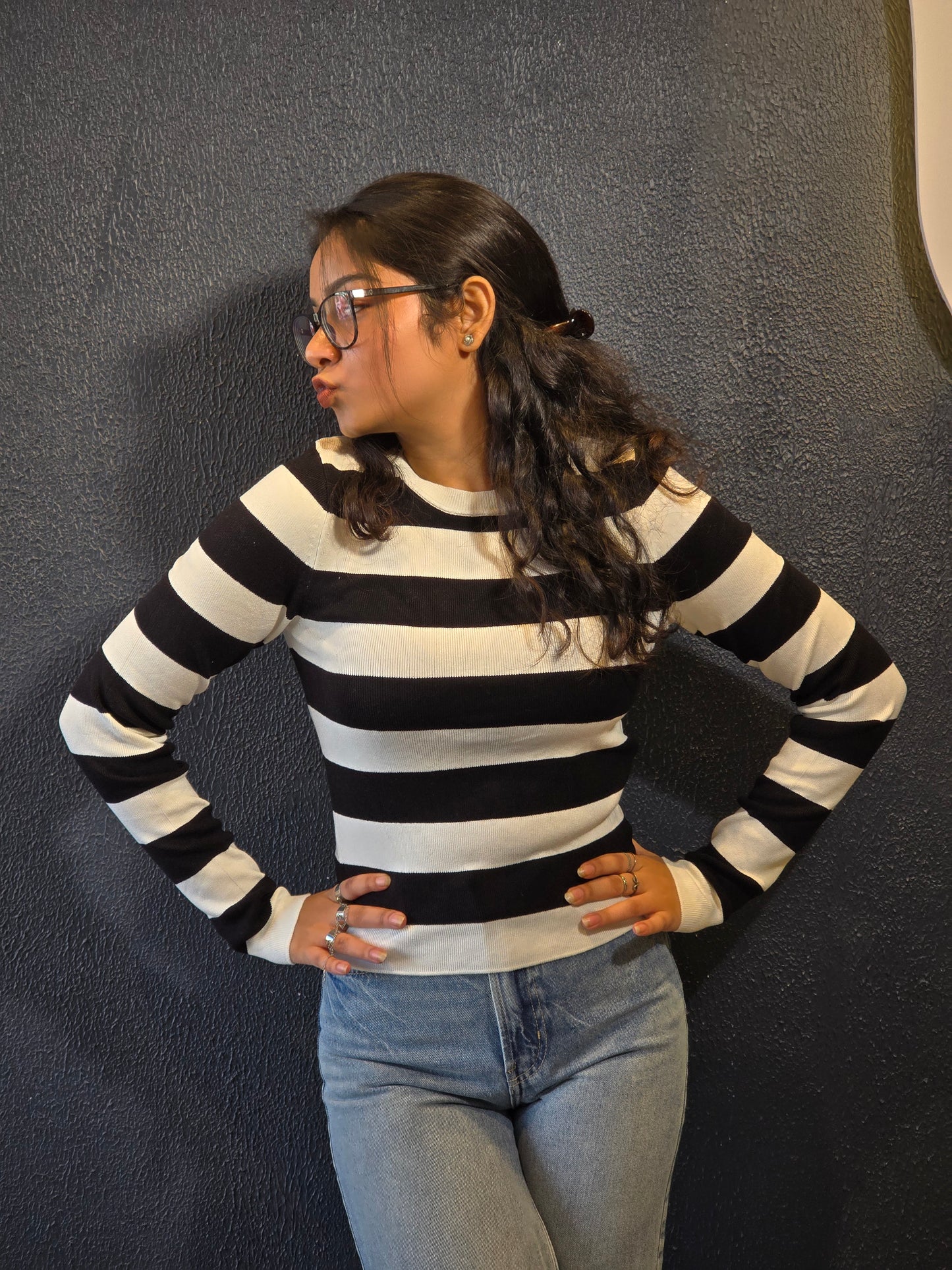 Opposites Slay Full Sleeved Top