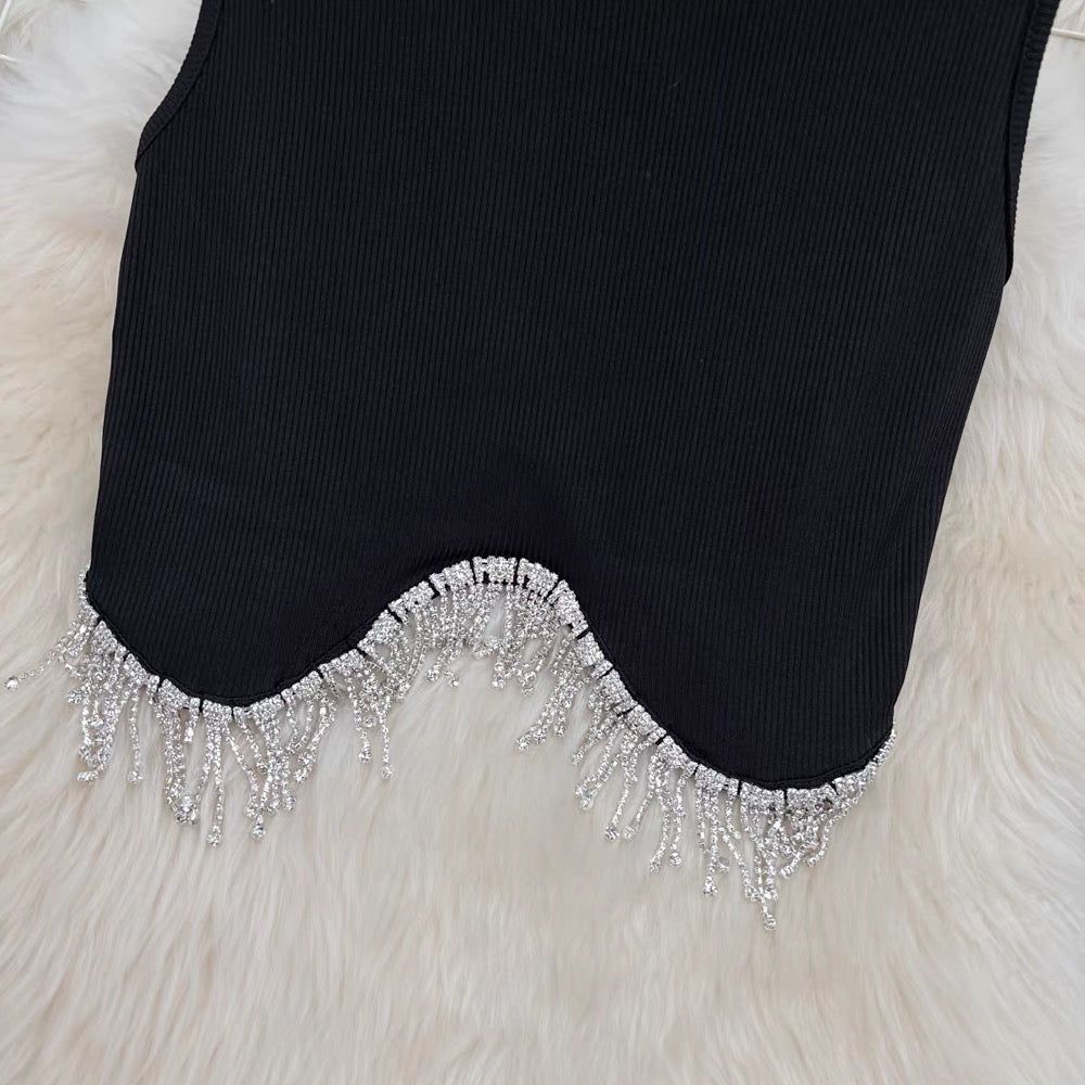 Rhinestone Tank Top