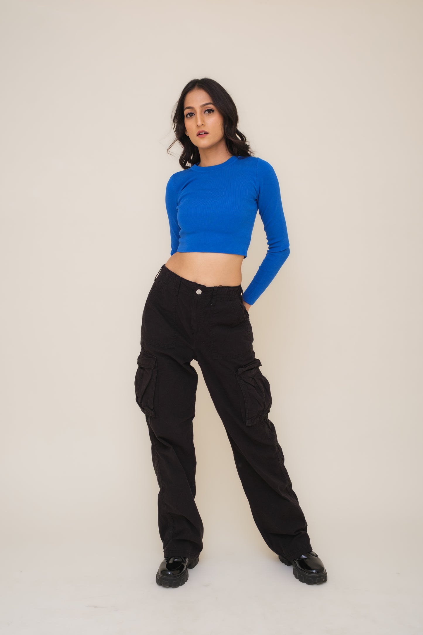 Black Bershka Cargo