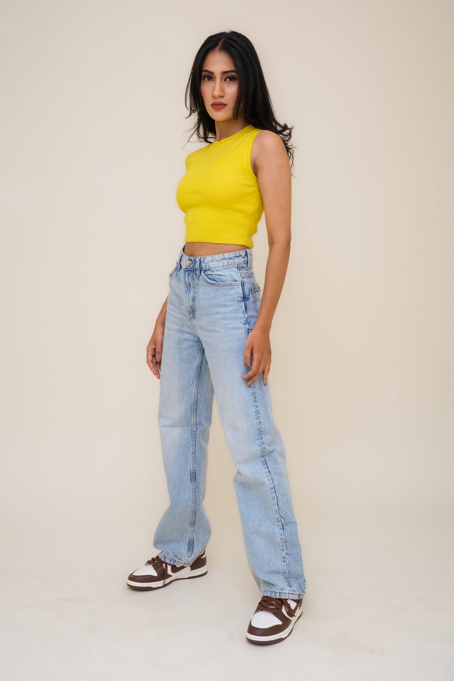 Blue Straight Fit Jeans