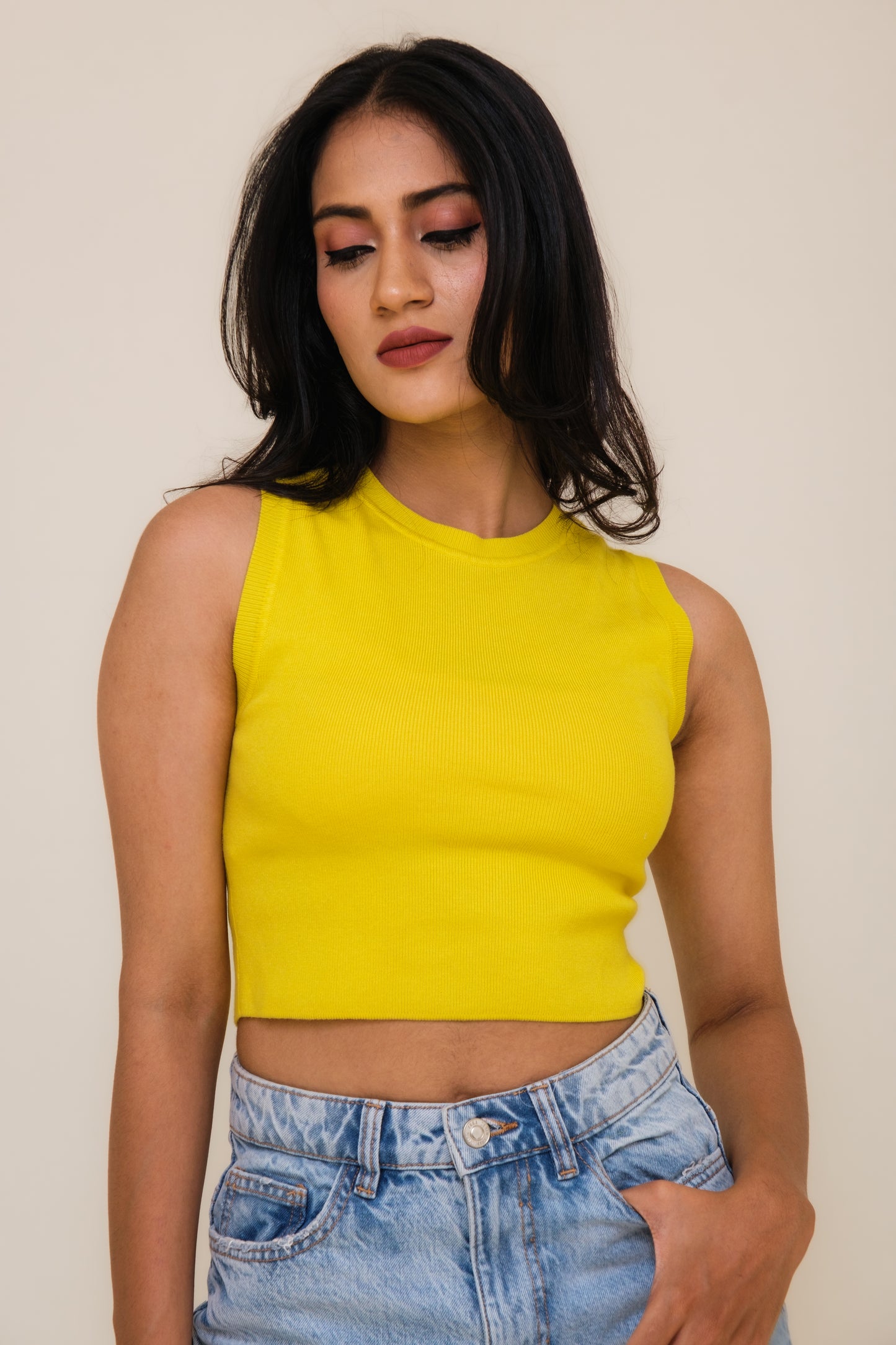 Yellow Tank Top