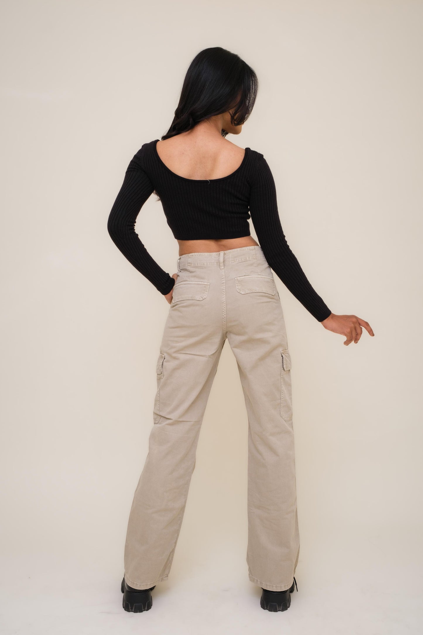 Branded Beige Cargo