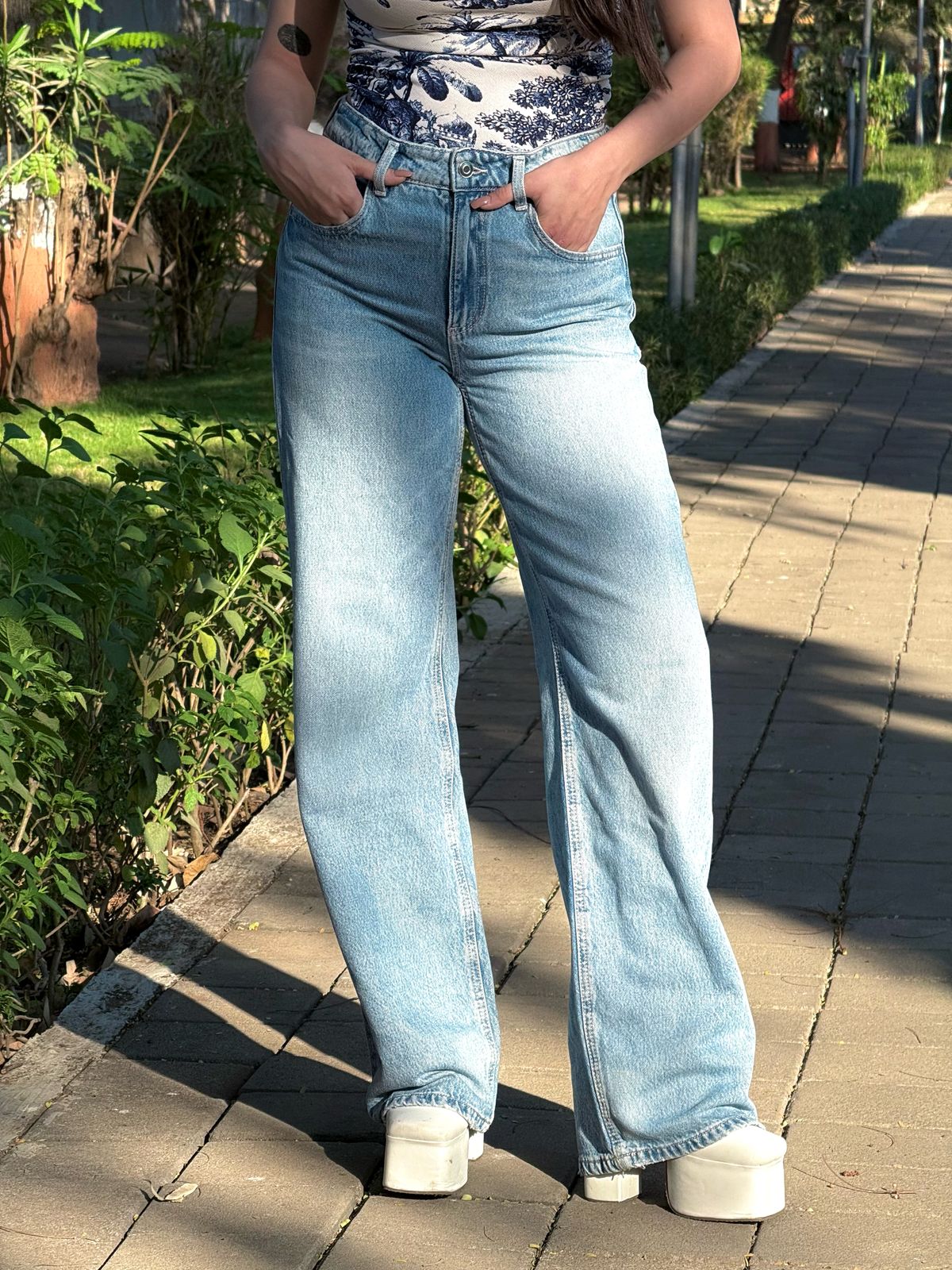 Loose Straight Fit Denim