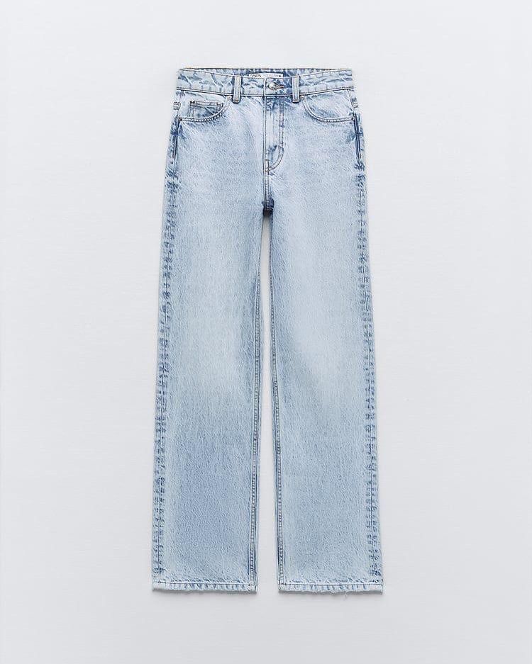 Blue Straight Fit Jeans