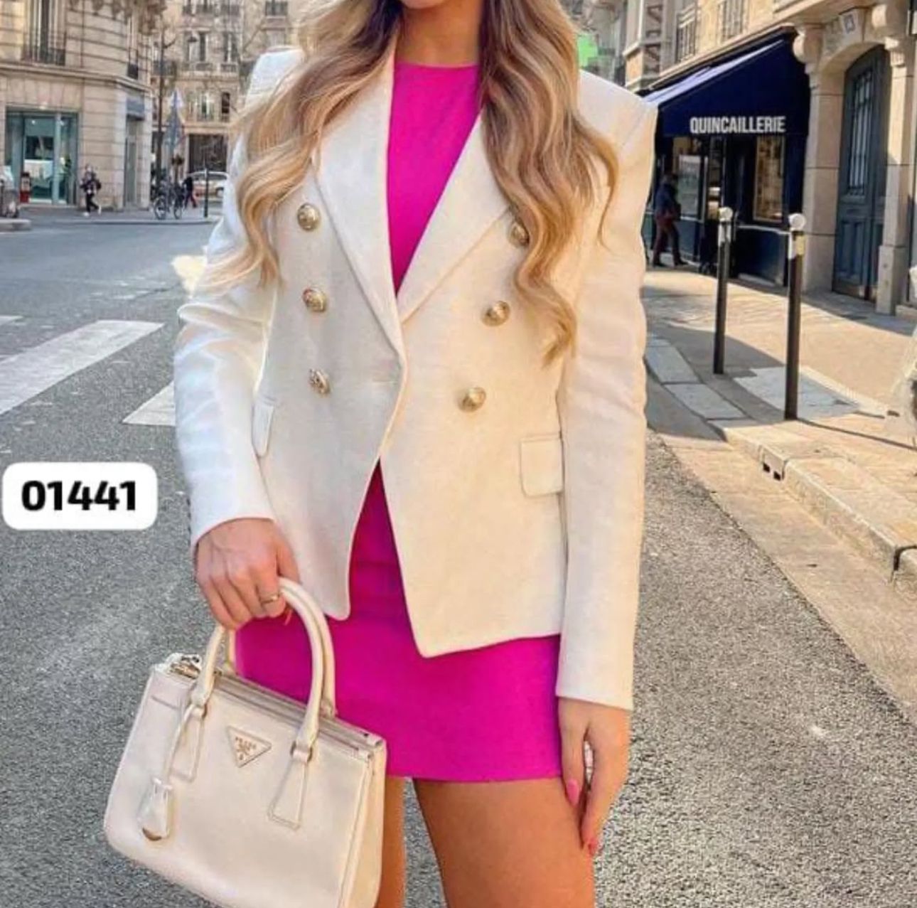 Bodycon Dress With Classic Blazer