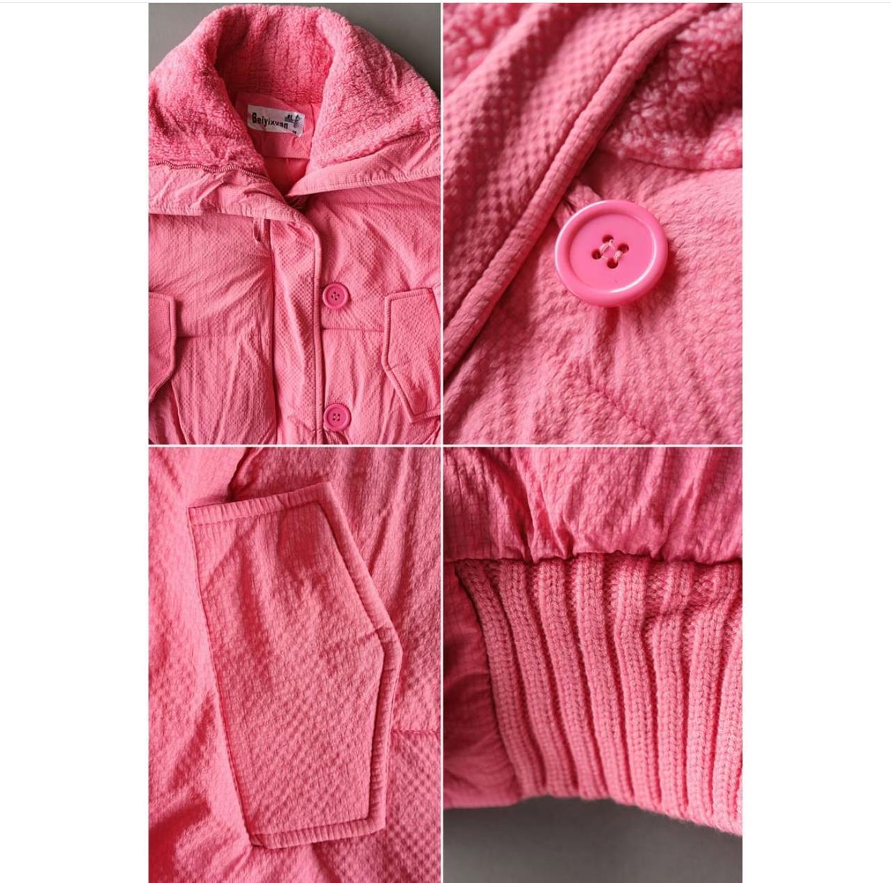 Pink Puffer Coat