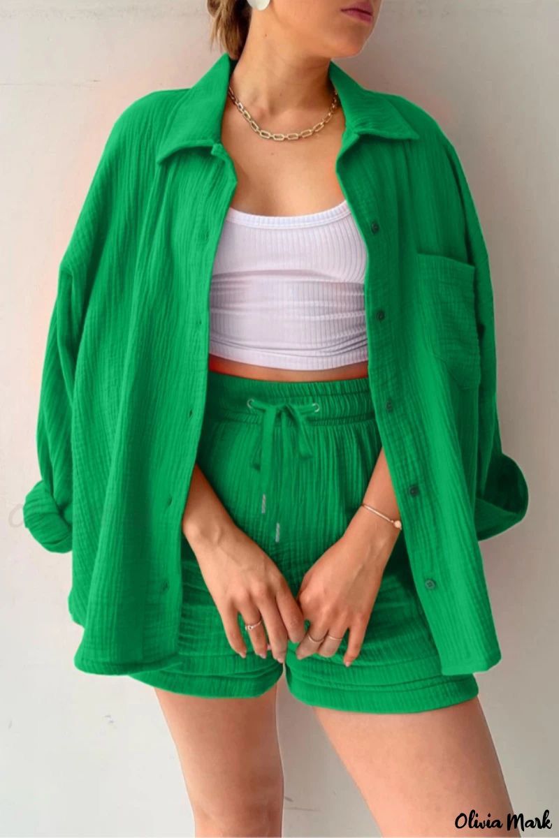 Pink and Green Co-ord Set