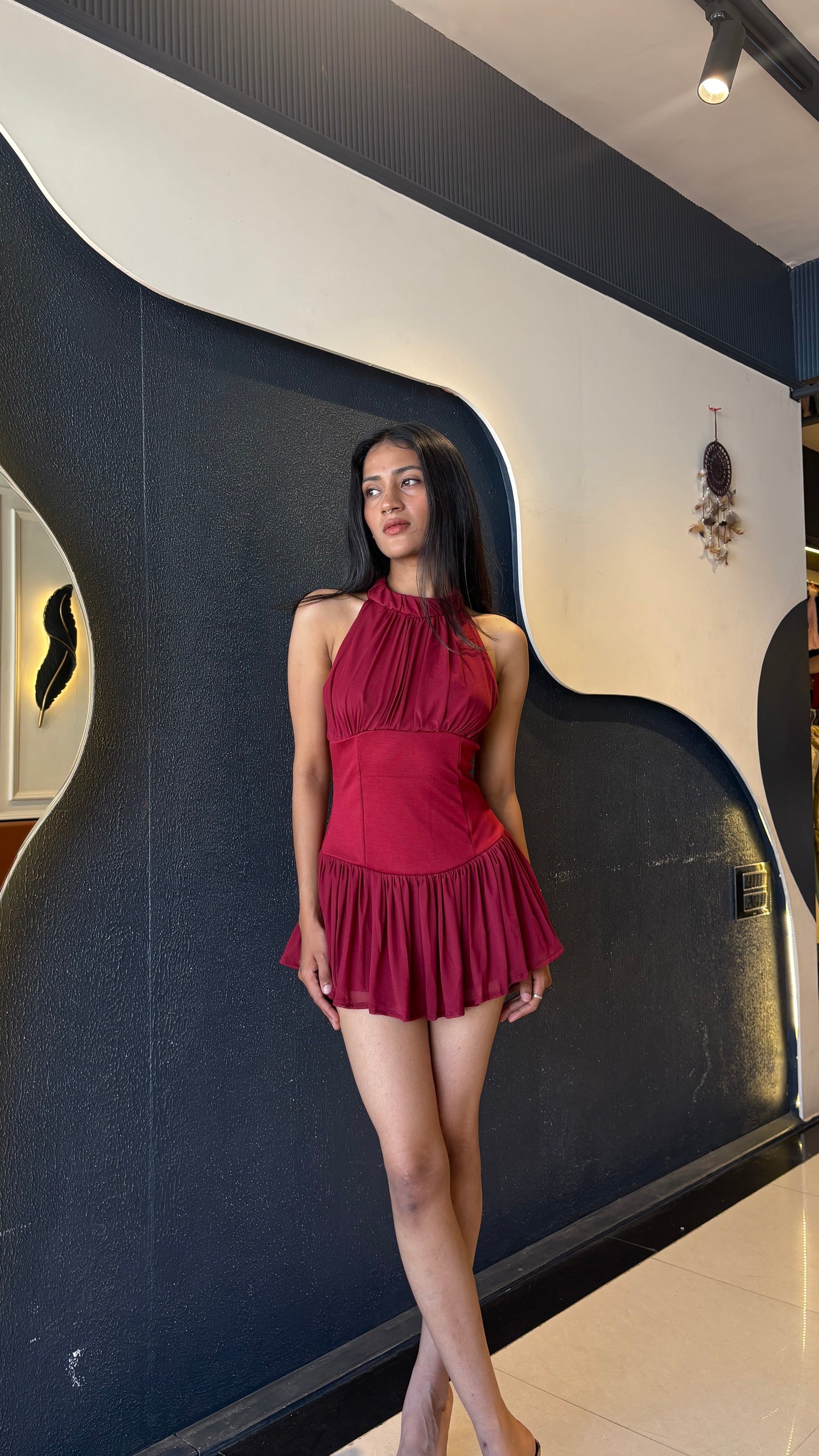 Flare Mini Dress
