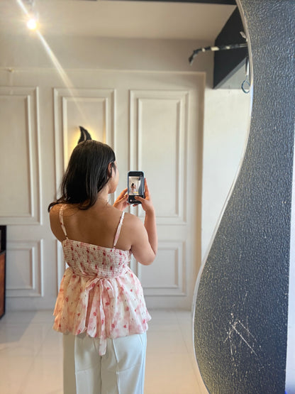 Pinteresty Floral Summer Top