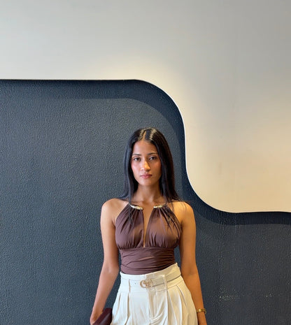 Halo Neck Bodysuit