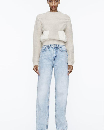 Blue Straight Fit Jeans