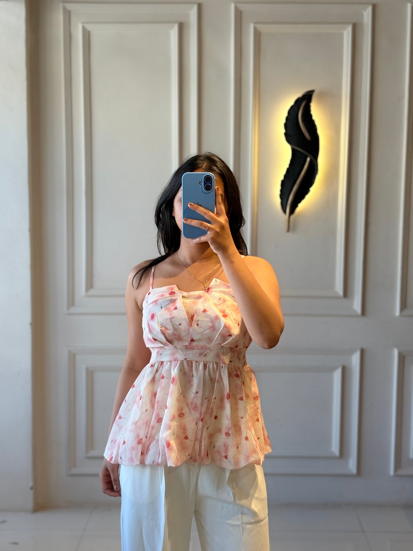 Pinteresty Floral Summer Top