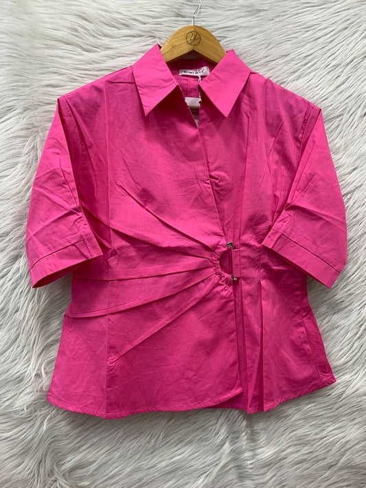 Wrap Half Sleeve Shirt