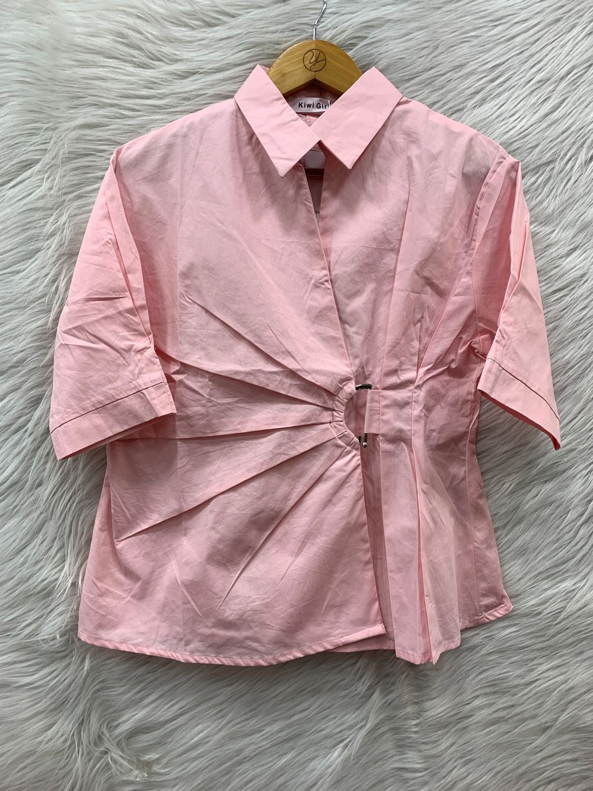 Wrap Half Sleeve Shirt