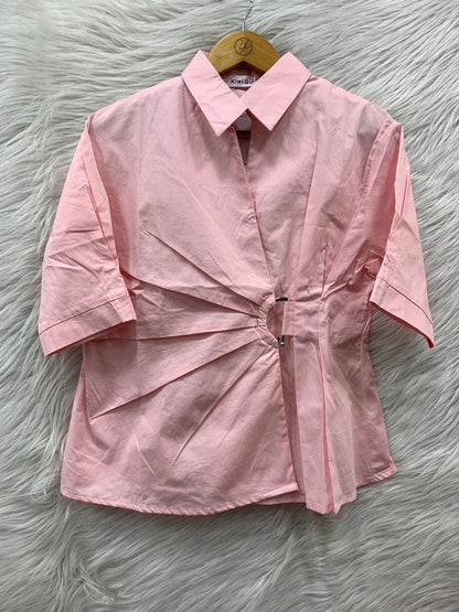 Wrap Half Sleeve Shirt