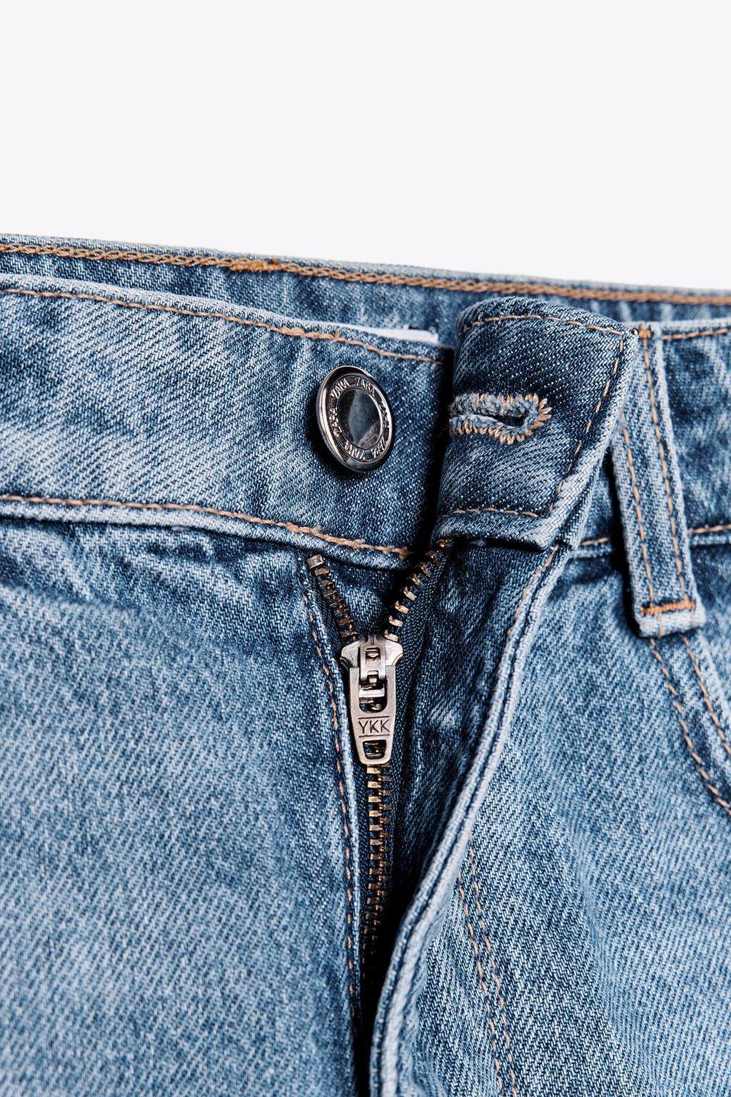 Z@ra mid-blue shorts