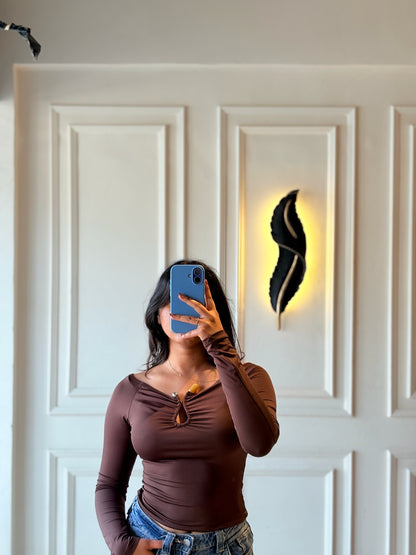 Asymmetrical Full Sleeved Top