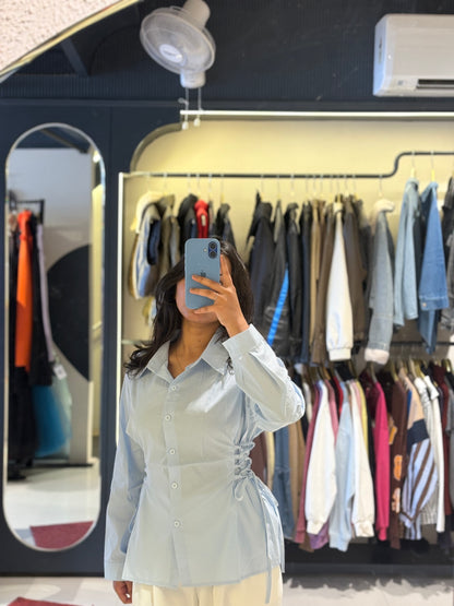 Fitted Knotted Shirt