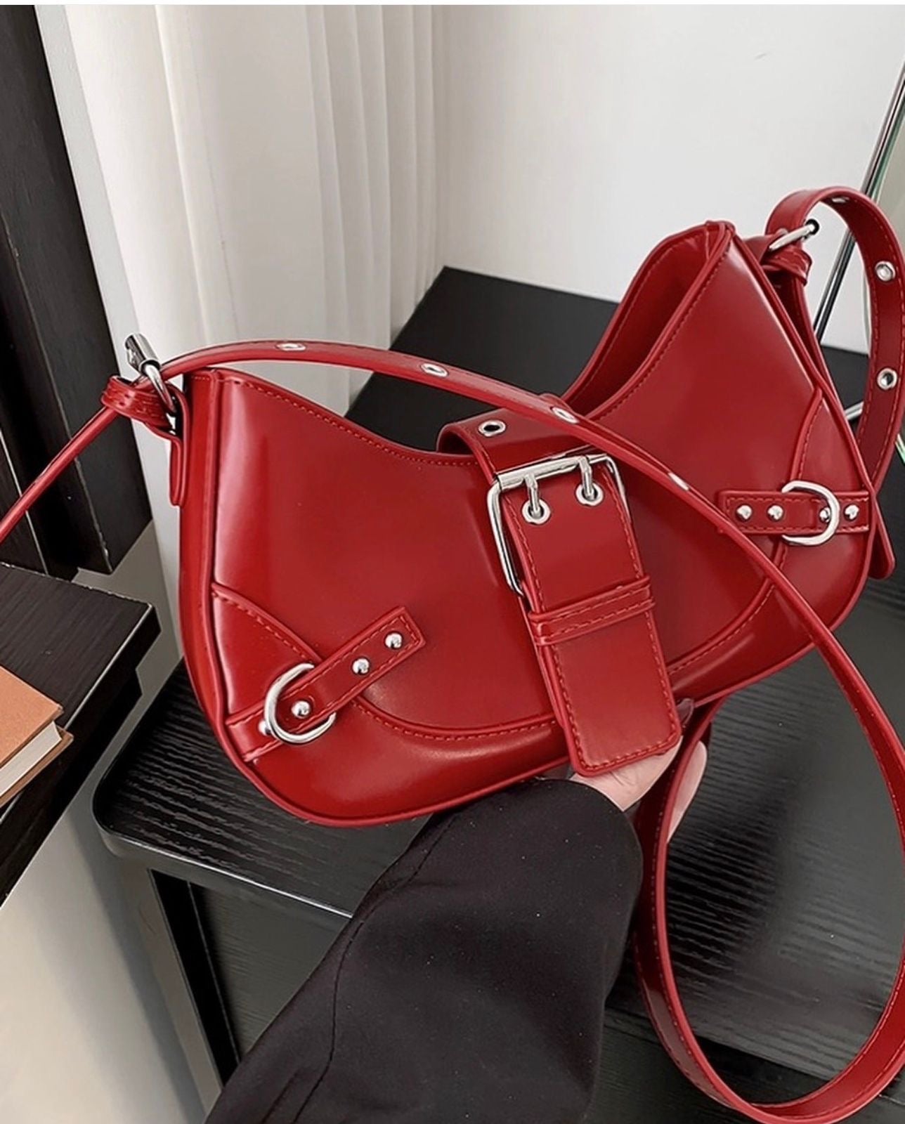 Cute crossbodyBuckle Bag