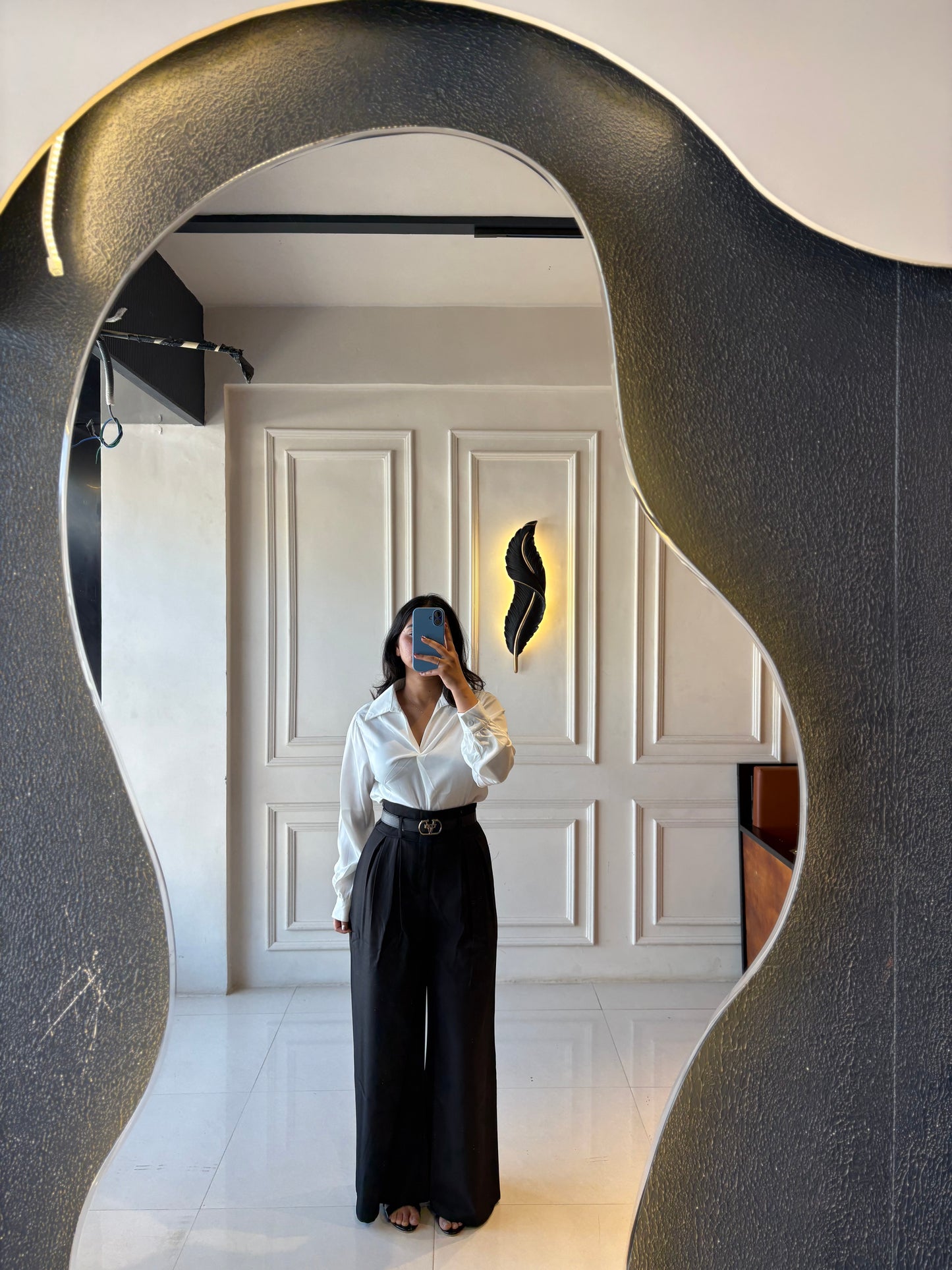 Wide Leg Korean Trouser