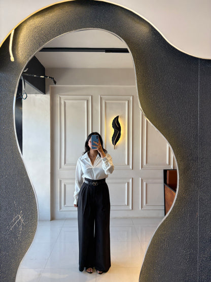 Wide Leg Korean Trouser