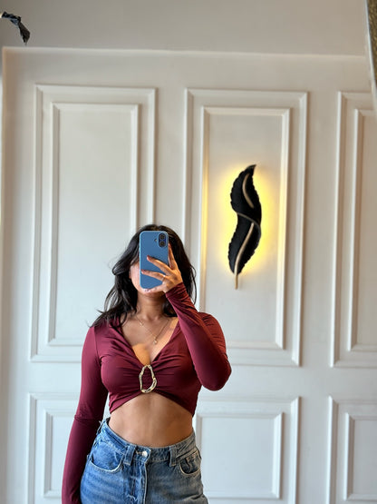 Twisted Crop Top