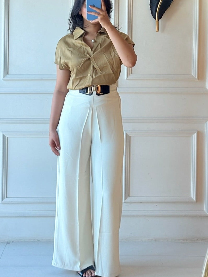 Korean belted Trousers