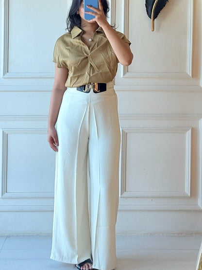 Korean belted Trousers