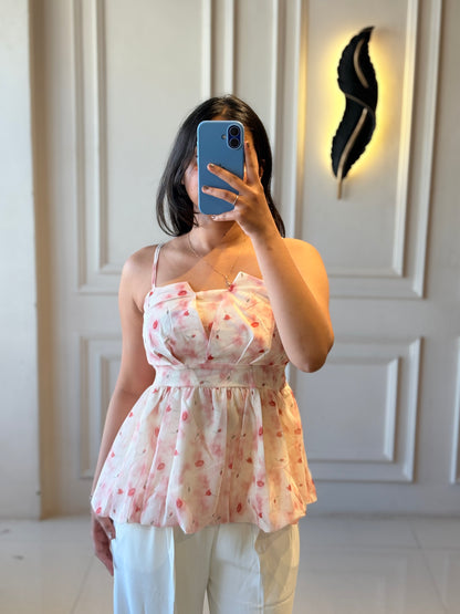 Pinteresty Floral Summer Top