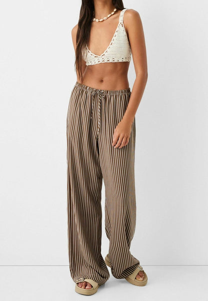 Stripped Linen Pants